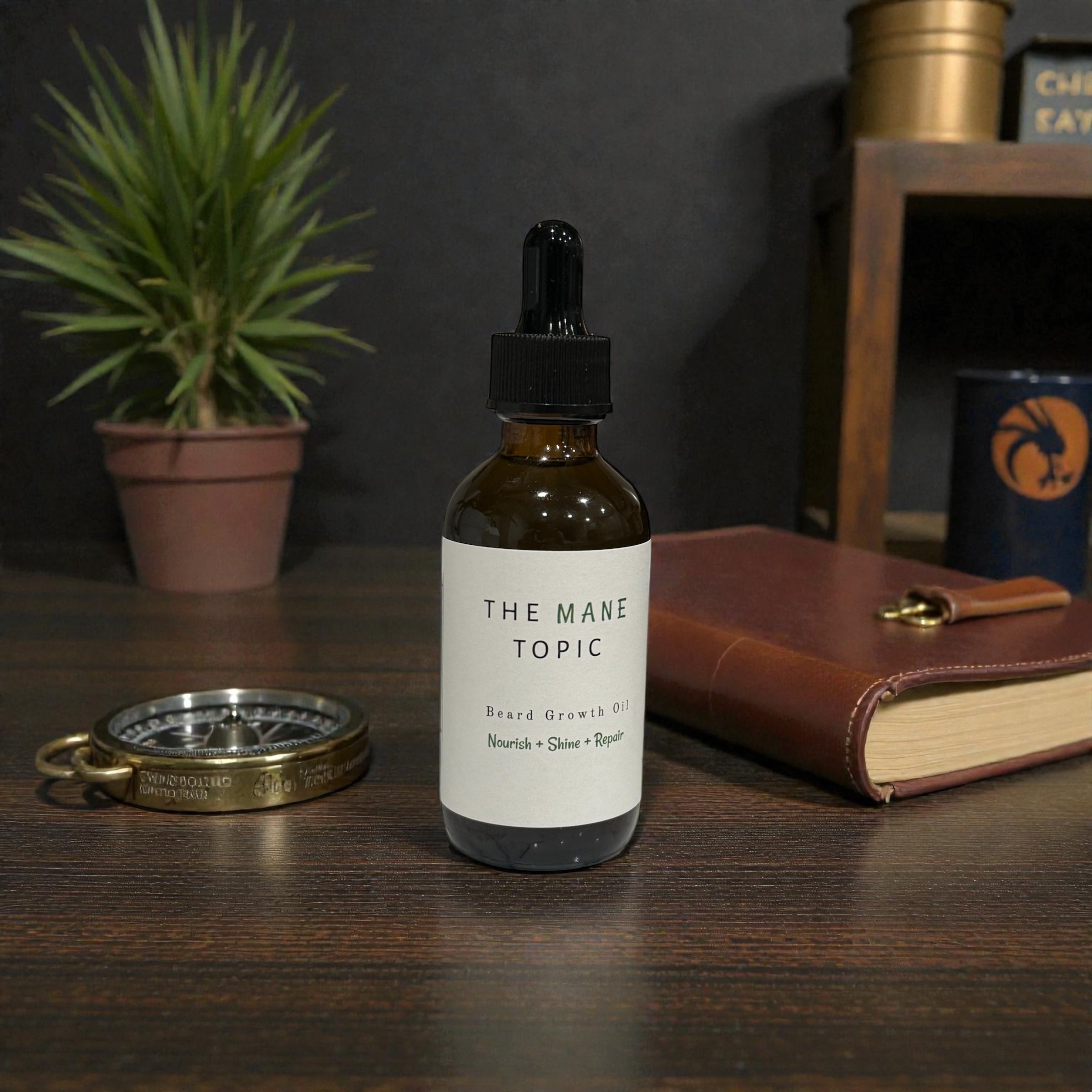 Beard Growth Oil (dropper top)